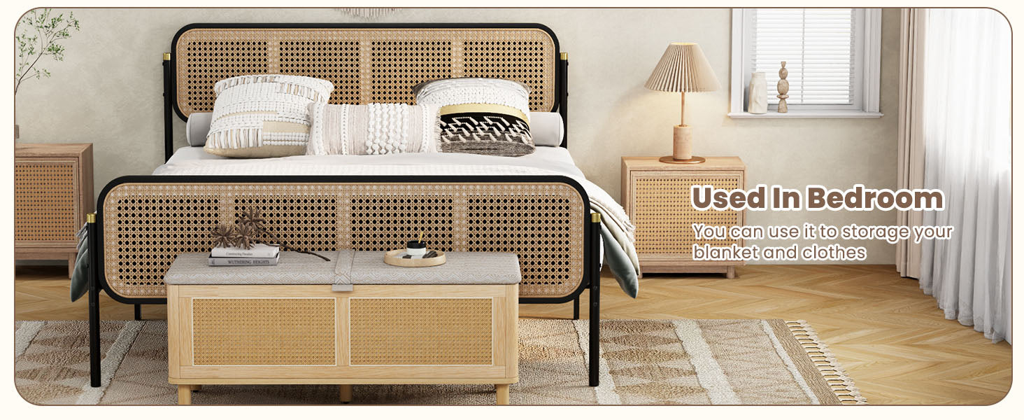 End of bed bench