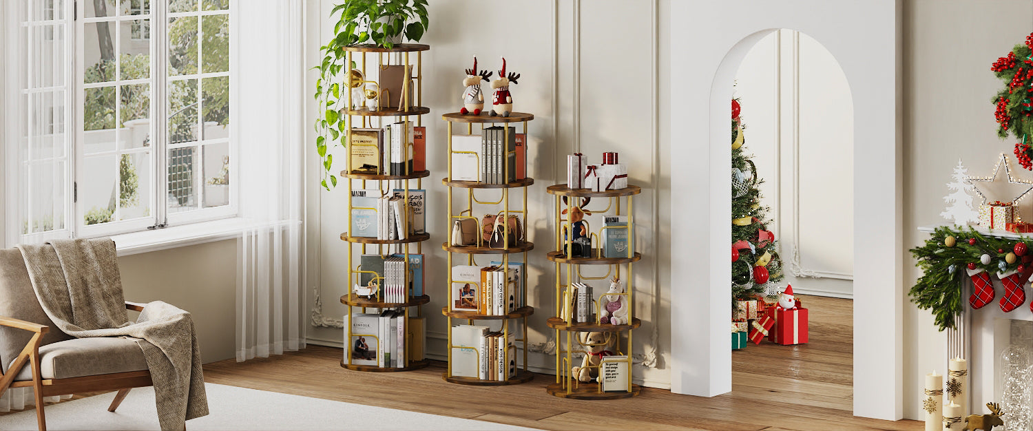 Flycity Children's Rotating Bookshelf