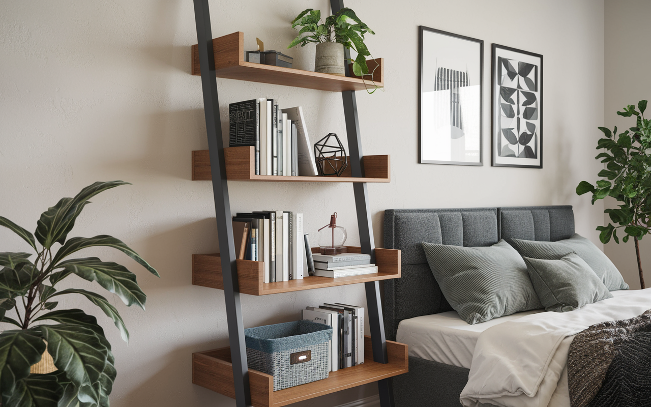 ladder bookshelf