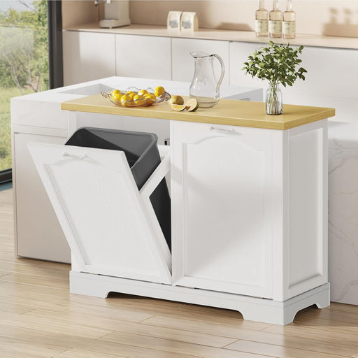 Tilt Out Trash Cabinet