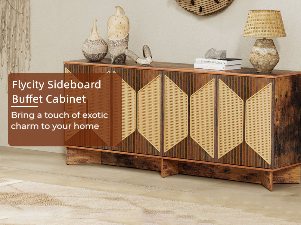 Boho Artistic Fluted Design
