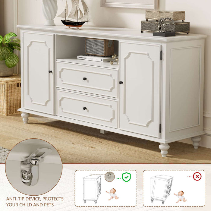 TV Stand with Storage Cabinets