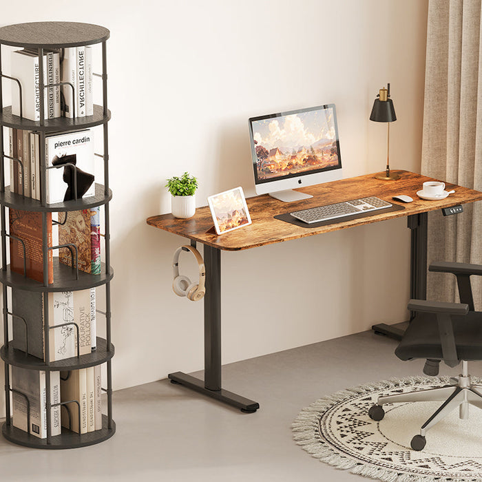 Flycity Rotating Bookshelf Assembly Instructions