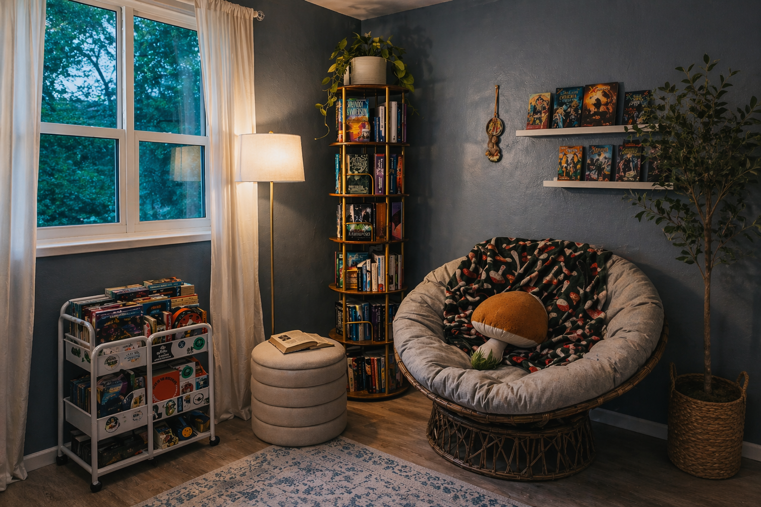Do Rotating Bookshelves Hold More Books?