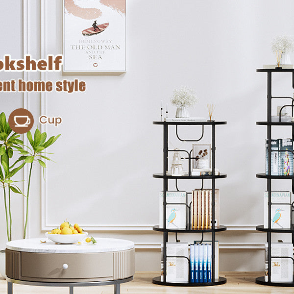 How a Rotating Bookshelf Transforms Your Space