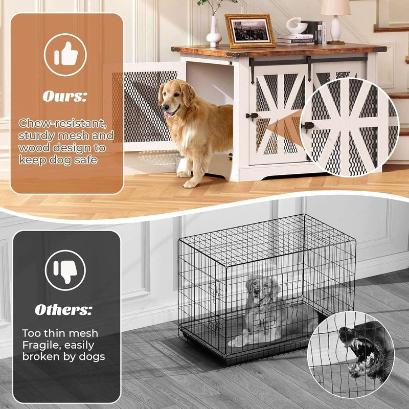 Farmhouse Dog Crate