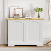 Double Tilt Out Trash Cabinet