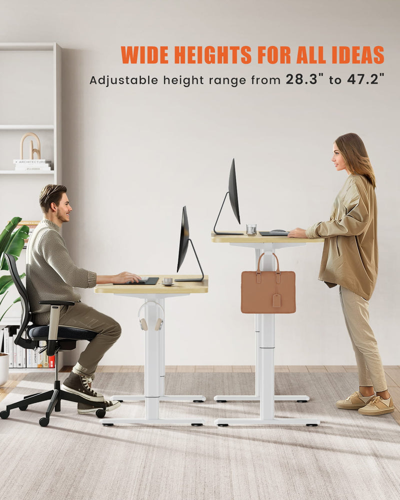 Flycity Electric Standing Desk Height Adjustable Computer Desk