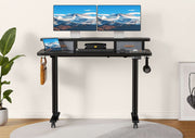 Flycity Electric Standing Desk with Dual Drawers