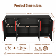 modern sideboard buffet cabinet Size