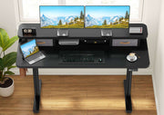 Flycity Electric Standing Desk with Dual Drawers