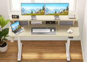 Flycity Electric Standing Desk with Dual Drawers