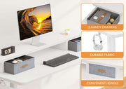 Flycity Electric Standing Desk with Dual Drawers