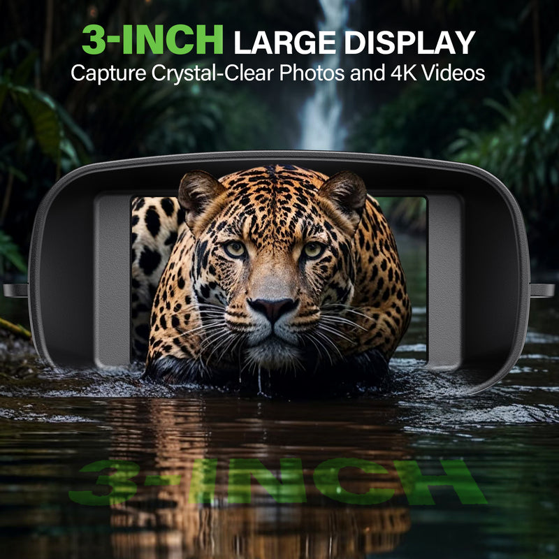 Flycity 4K Night Vision Goggles 3" HD Screen Binoculars