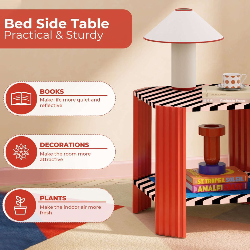 Colorful Side Table - Small Sofa Side Table