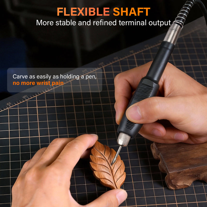 Flycity 200W Corded Rotary Tool Kit With Variable Speed Control