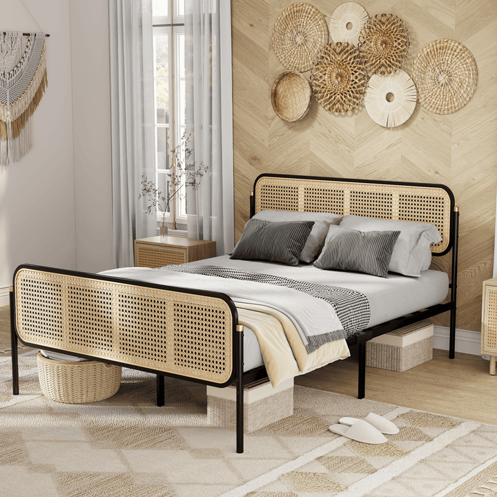 Rattan Bed Frame