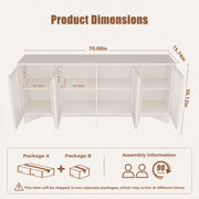 Modern Sideboard size