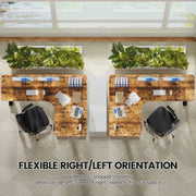 Electric L Shaped Standing Home Office Desk