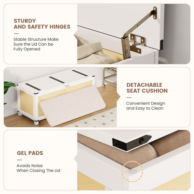 Farmhouse Entryway Bench