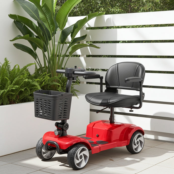 Flycity 20 Miles Range 4-Wheel Electric Scooter With 330lb Capacity