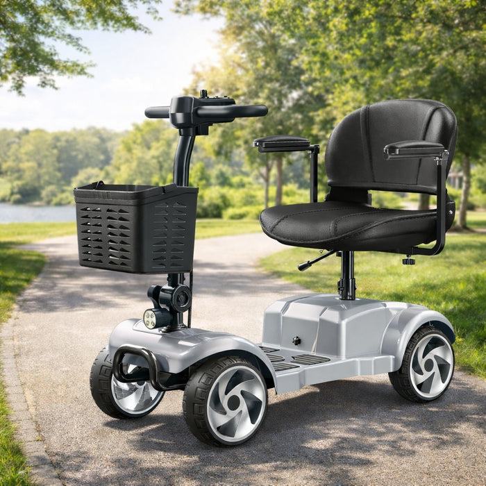 Flycity 20 Miles Range 4-Wheel Electric Scooter With 330lb Capacity