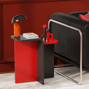 small wood side table