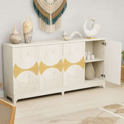 white sideboard cabinet​