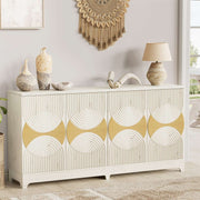 white sideboard cabinet​