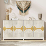 white sideboard cabinet​