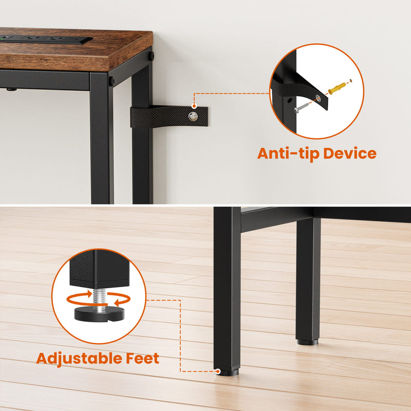 Industrial Sofa Table