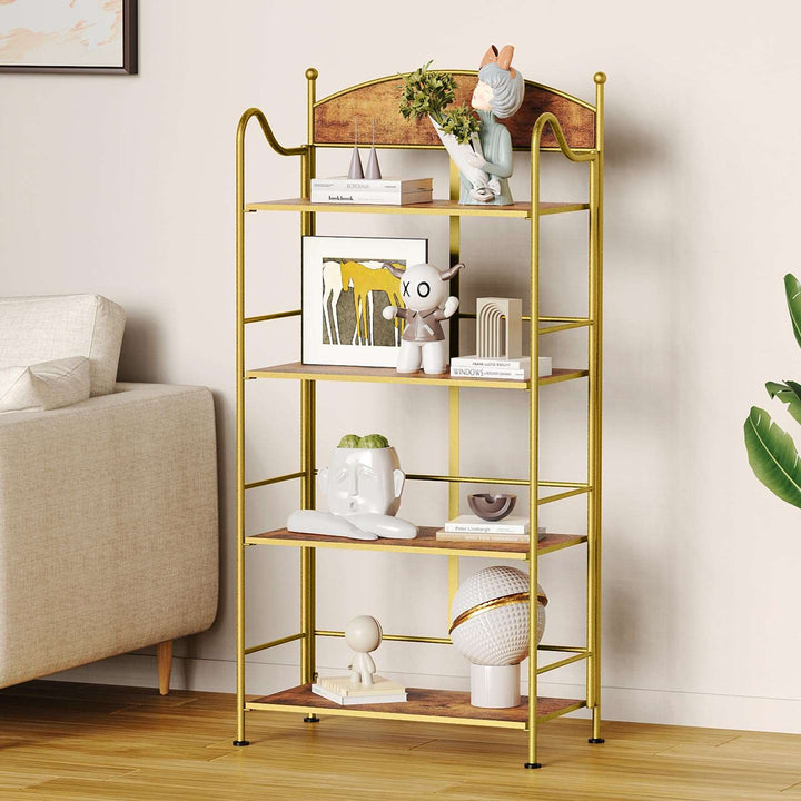 No Assembly Folding Display Shelf