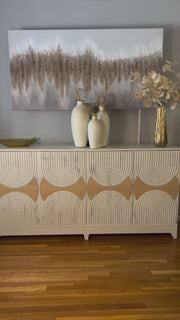 white sideboard cabinet​