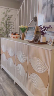 white sideboard cabinet​